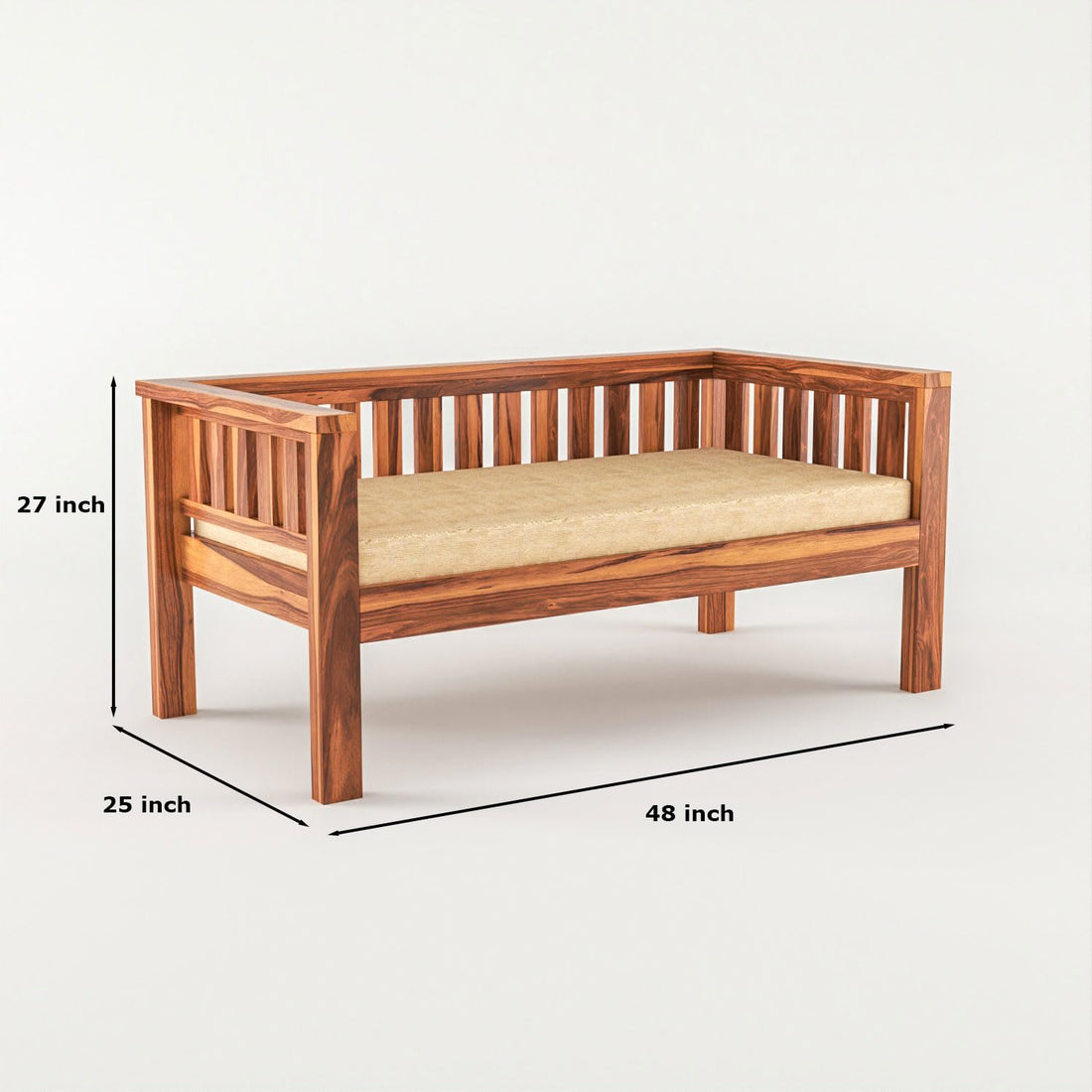 Craft D Art Wooden 6 Seater Sofa Set with Coffee Table Finish: Honey Type: 2+2+2,