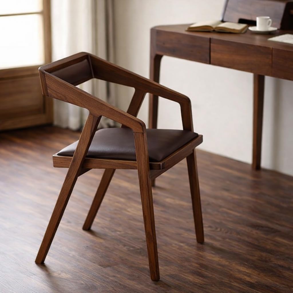 Wood Chair Set of 1 for Living Room