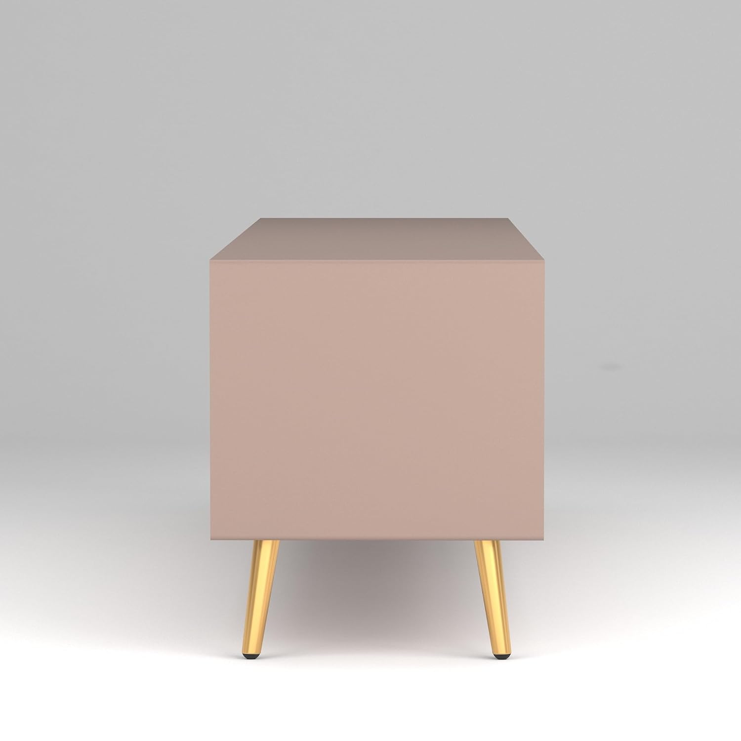 Craft D Art HDMR Premium Wood TV Unit for Living Room  (Mocha Beige)