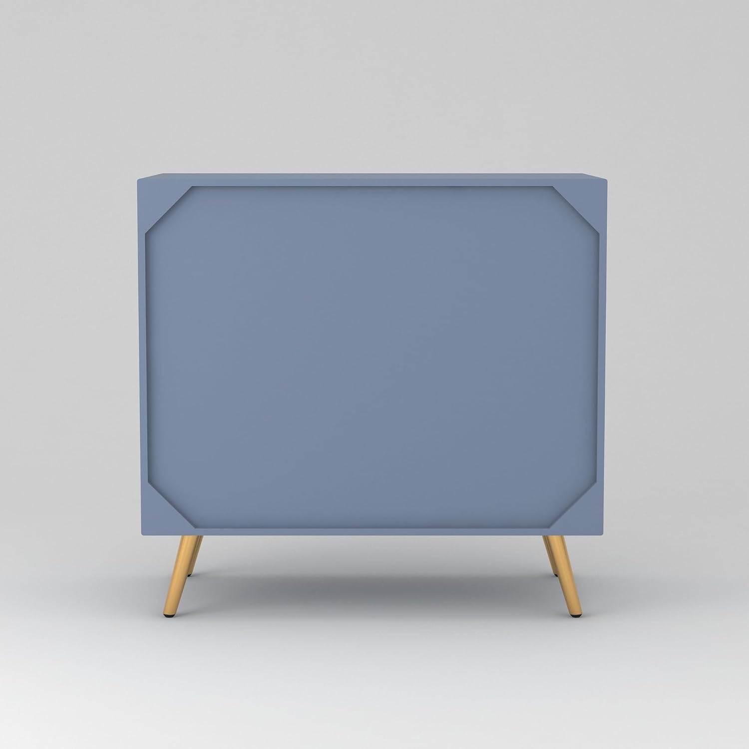 Craft D Art HDMR Premium Wood Sideboard Cabinet (Slate Blue)