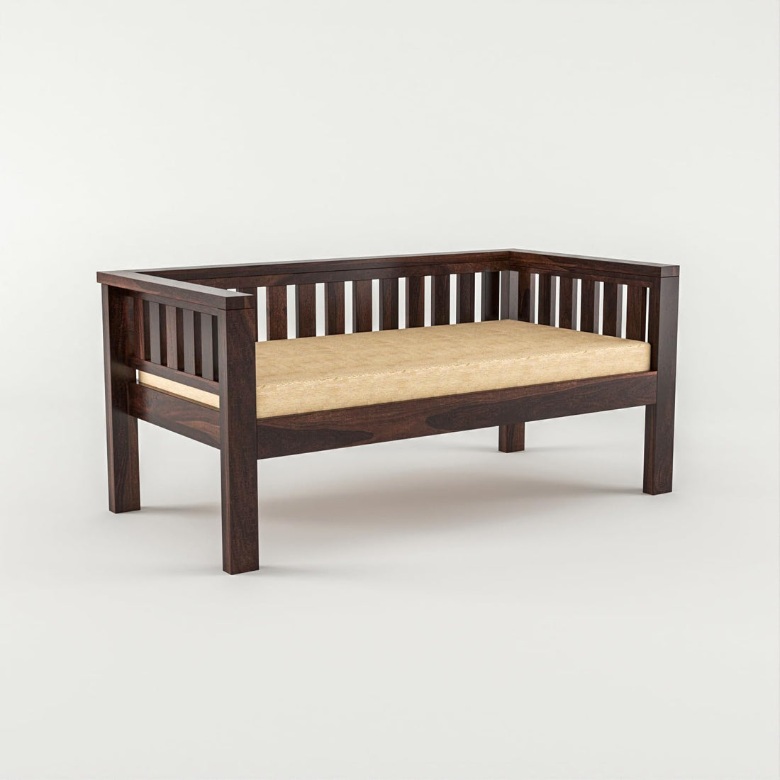 Craft D Art Wooden 6 Seater Sofa Set with Coffee Table Walnut Type: 2+2+2,