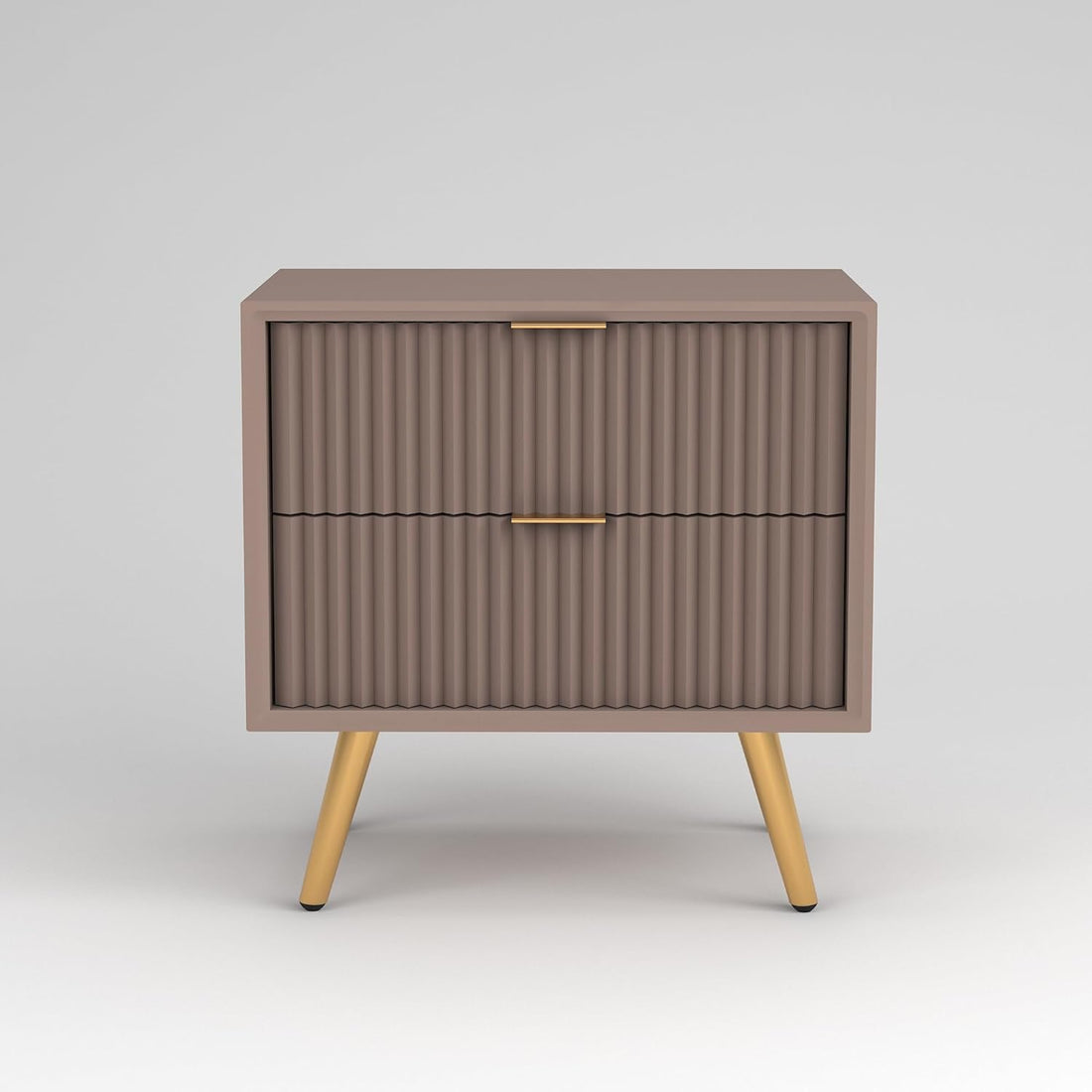 Modern Brown Bedside Table