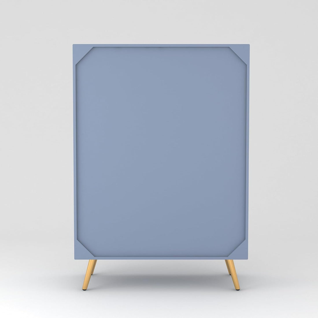 Craft D Art HDMR Premium Wood Sideboard Cabinet (Slate Blue)