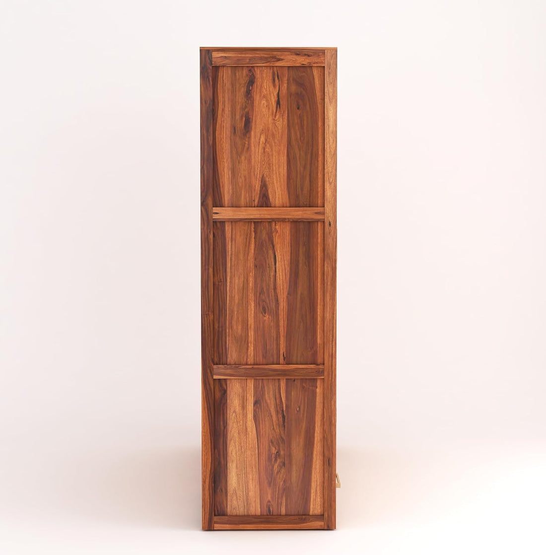 Craft D Art Solid Wood 3 Door Wardrobe with Drawers for Bedroom