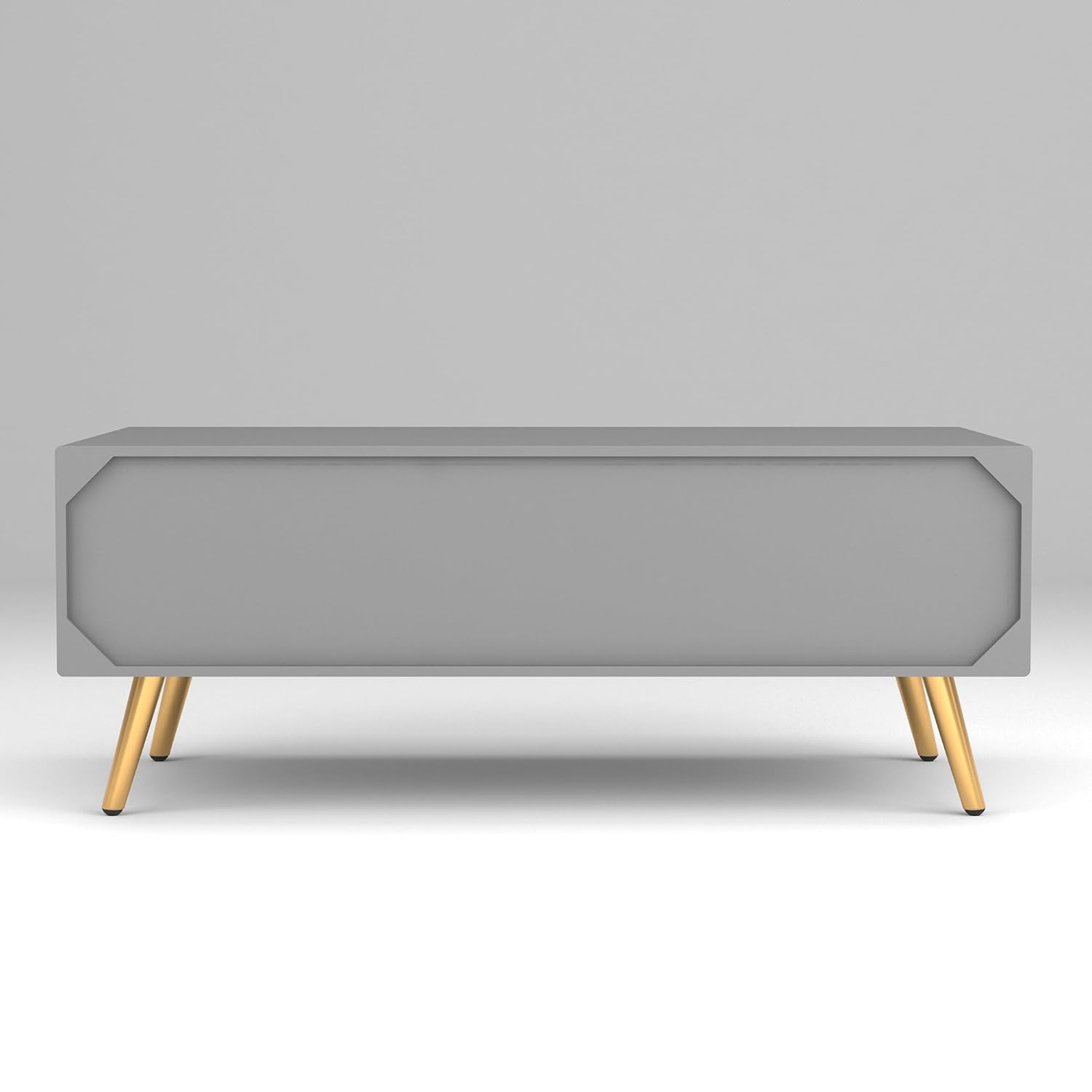 Craft D Art HDMR Premium Wood Coffee Table (Grey)