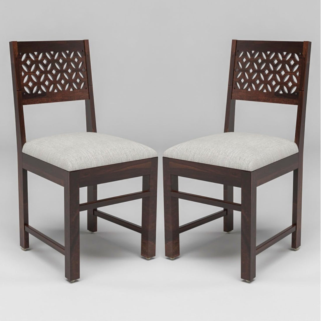 Sheesham Wooden 4 Dining Chair Set