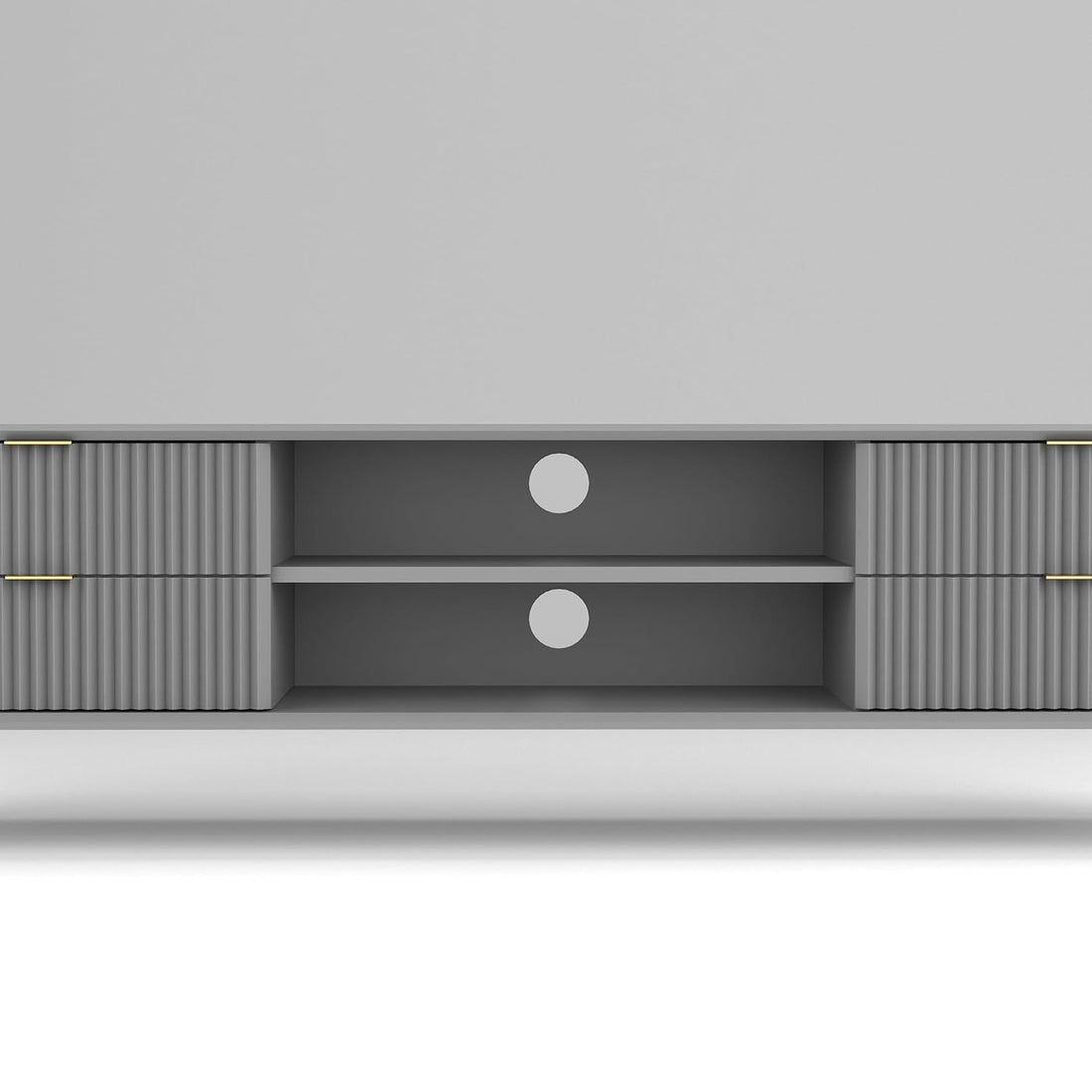 Craft D Art HDMR Premium Wood TV Unit for Living Room (Grey)