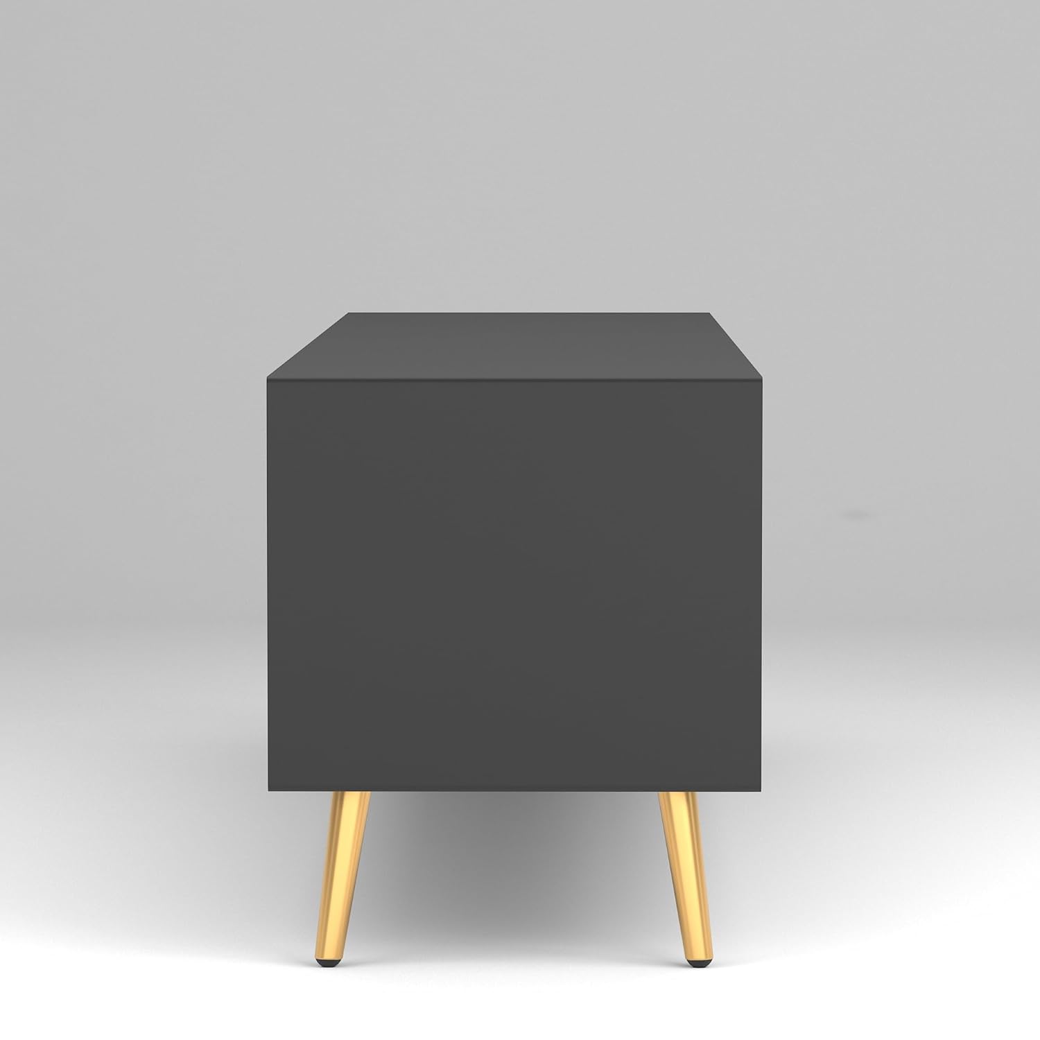 Craft D Art HDMR Premium Wood TV Unit for Living Room(Black)