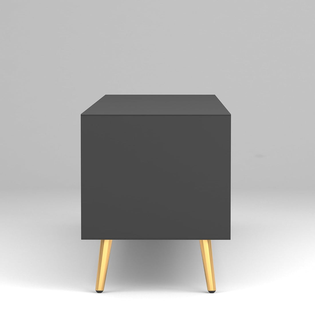 Craft D Art HDMR Premium Wood TV Unit for Living Room(Black)