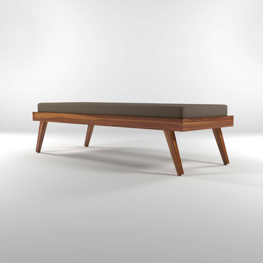Craft D Art Solid Wood Sofa 3 Seater Sofa Diwan Bed (Without Mattress)