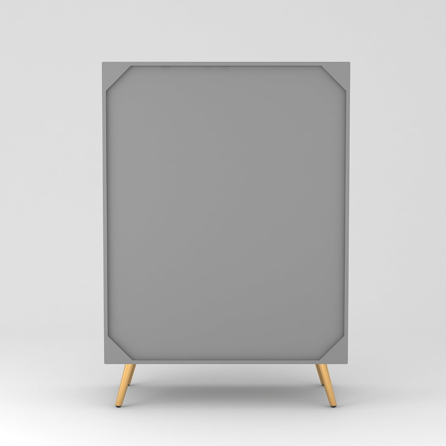 Craft D Art HDMR Premium Wood Sideboard Cabinet (Grey)