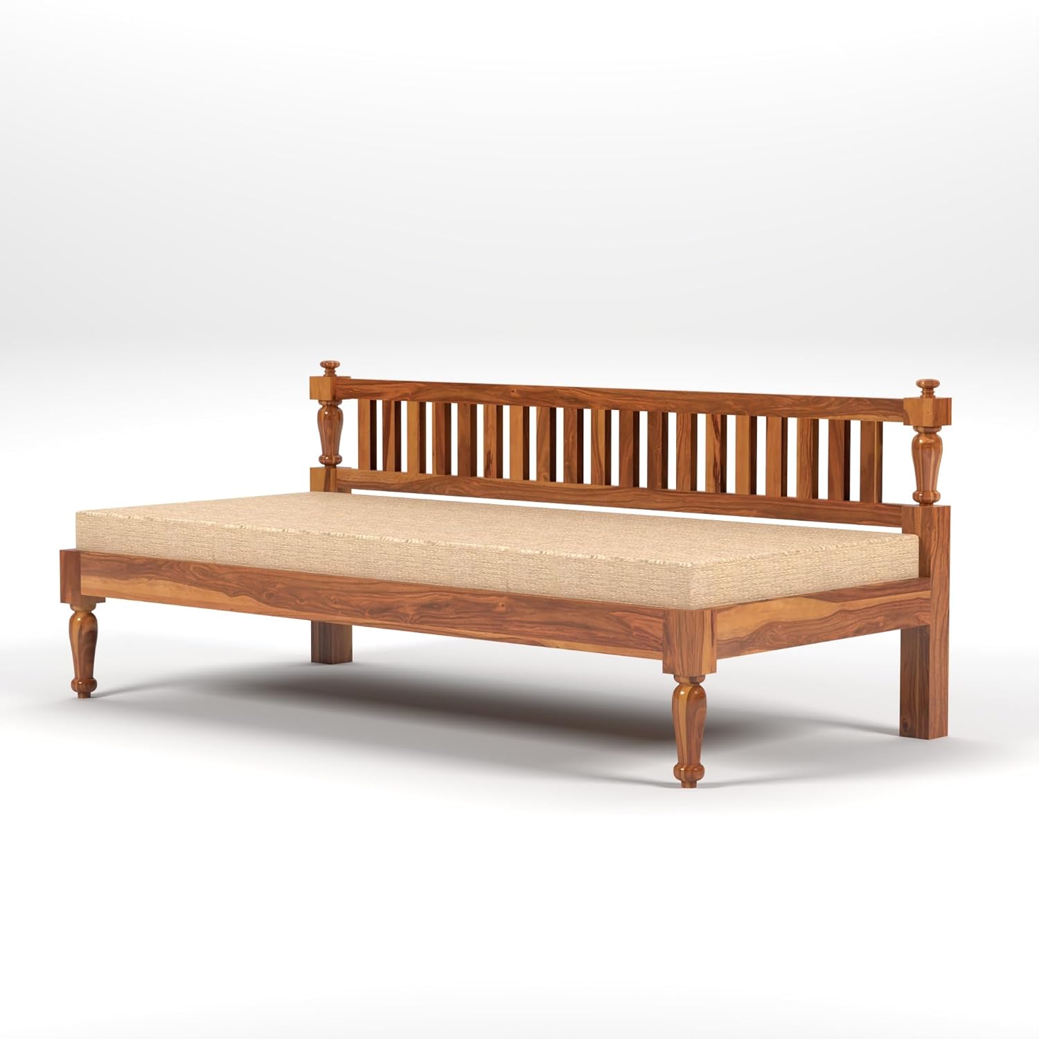 Wooden Couch Diwan Sofa Settee for Living Room