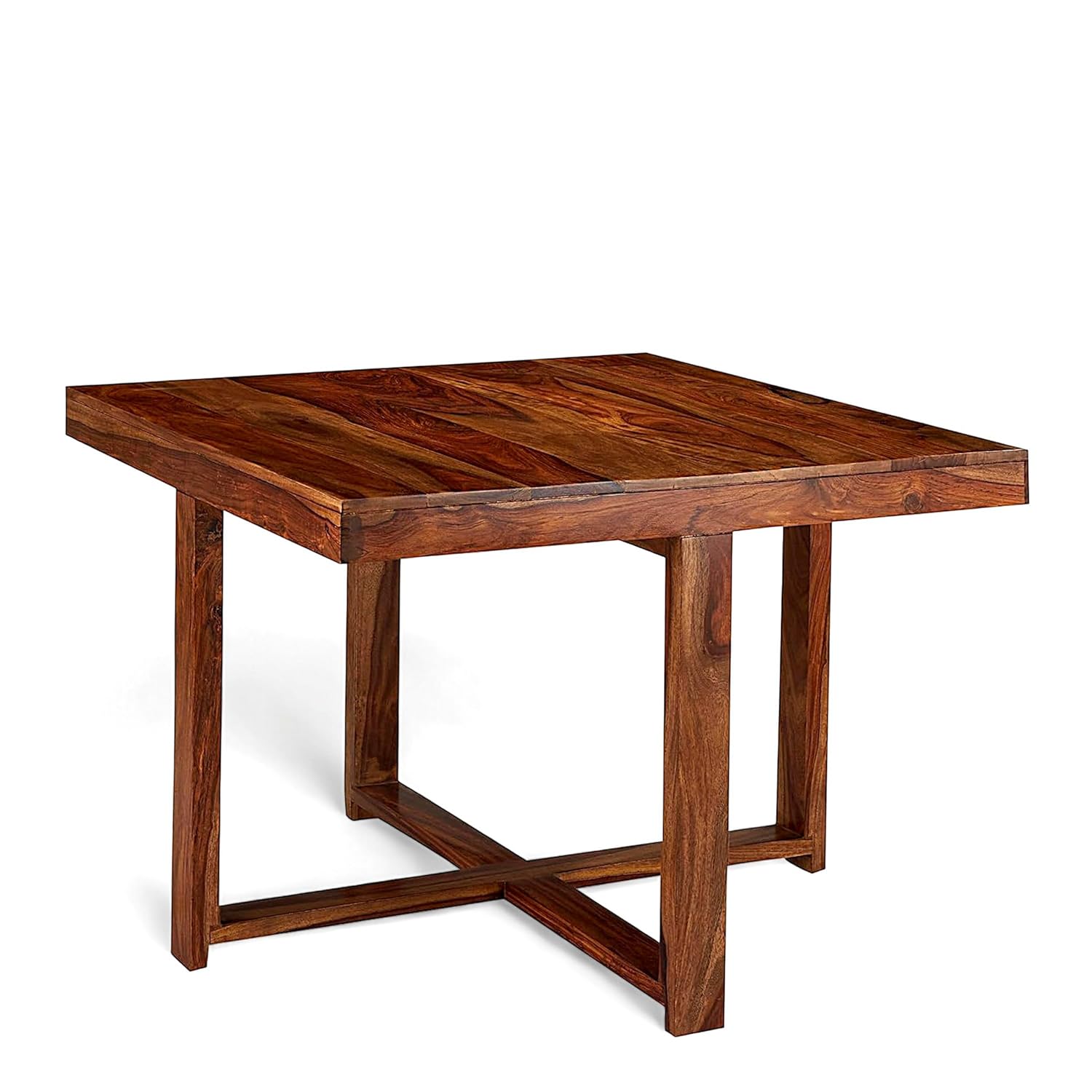Craft D Art  Sheesham Wood Accent 4 Seater Dining Table Set