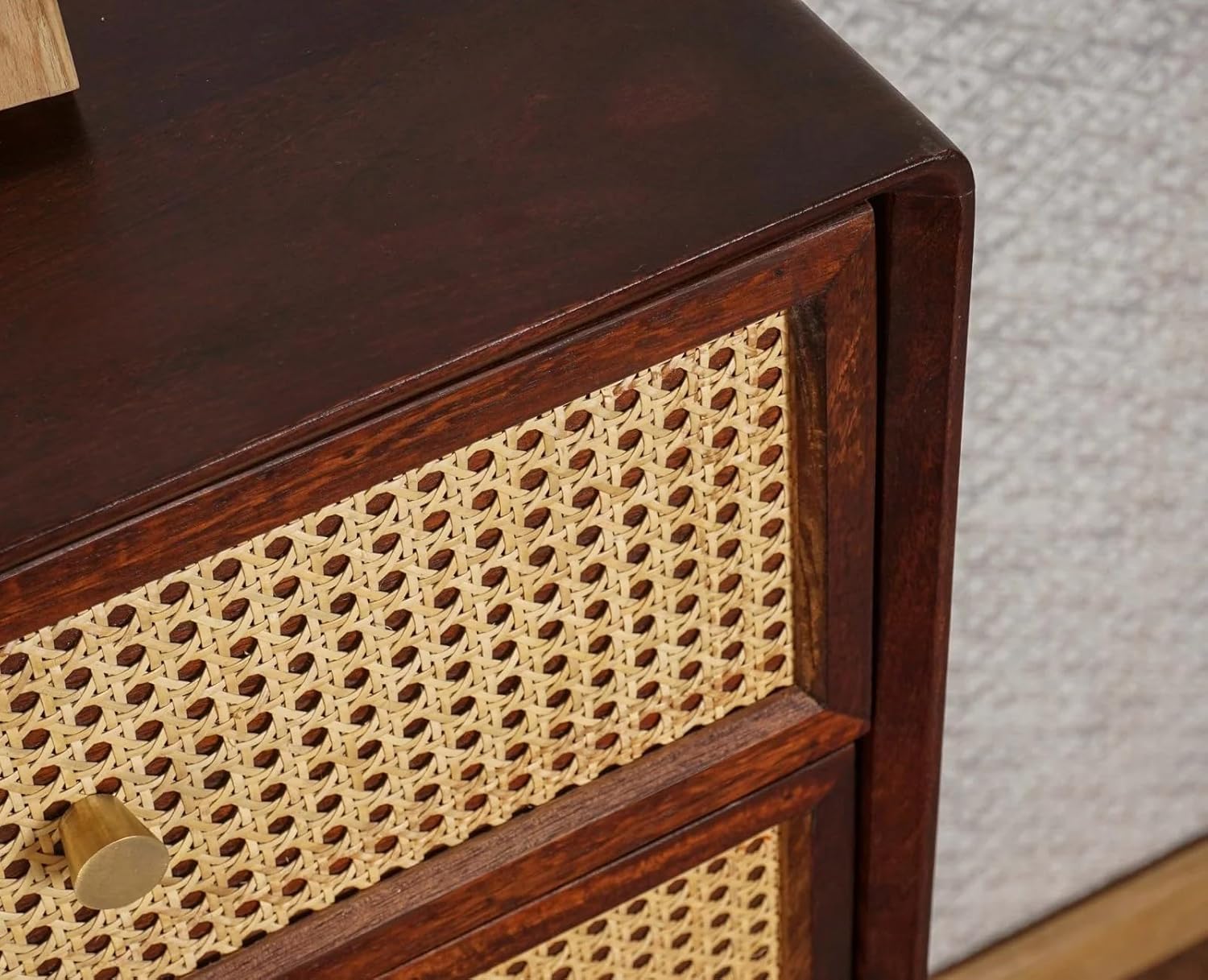 Craft D Art Wooden Chest of Drawers with 5 Compartment Storage
