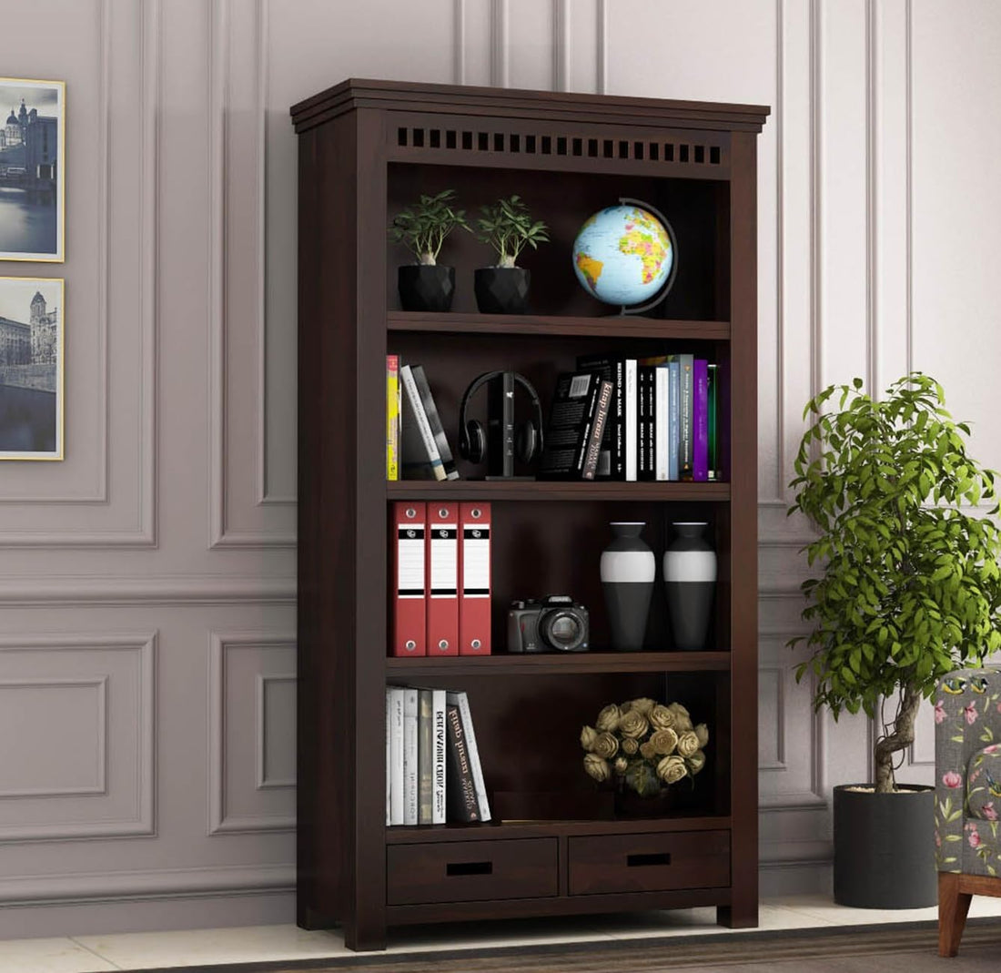 Craft D Art Solid sheesham Wood Book Shelf