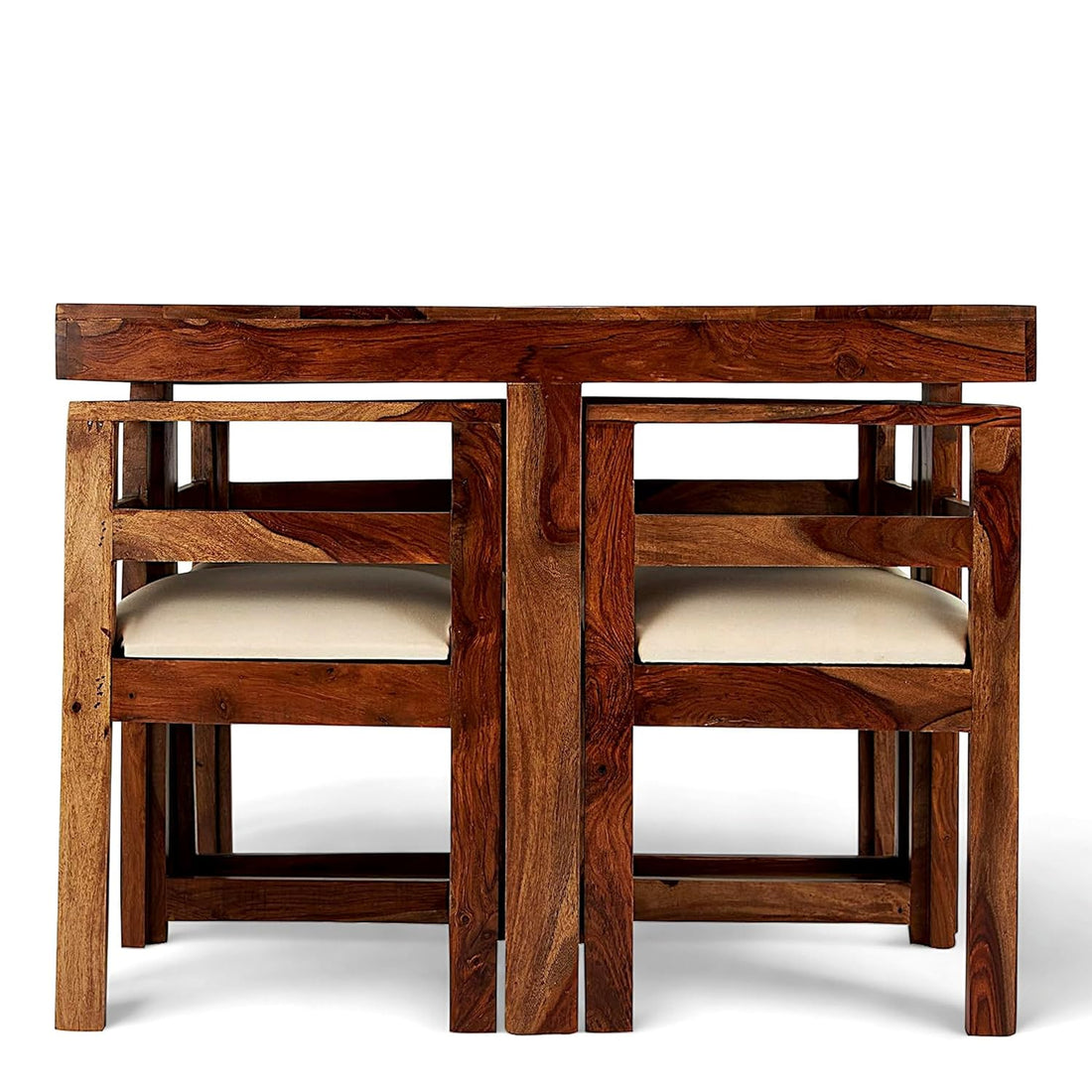 Craft D Art  Sheesham Wood Accent 4 Seater Dining Table Set