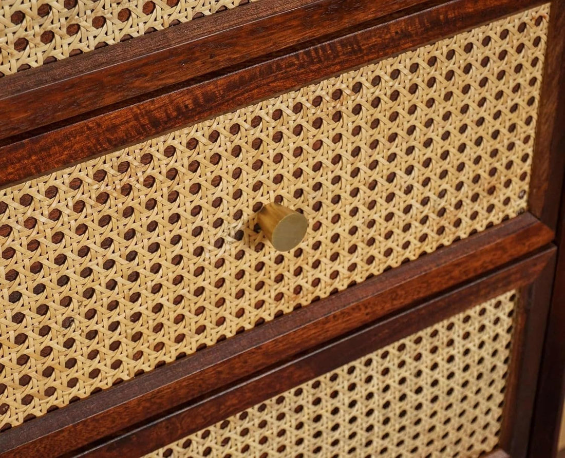 Craft D Art Wooden Chest of Drawers with 5 Compartment Storage