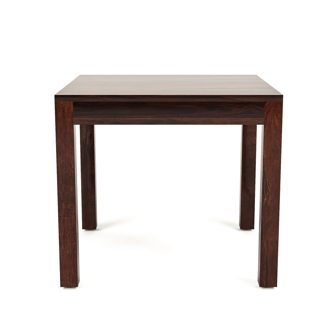 Craft D Art Sheesham Wood 2 Seater Dining Table Set (Walnut Finish)