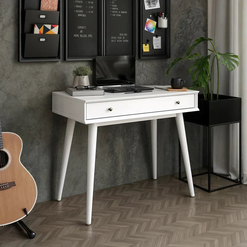 Craft D Art  Solid Sheesham Wood Beautiful Designer Study Desk With Drawer