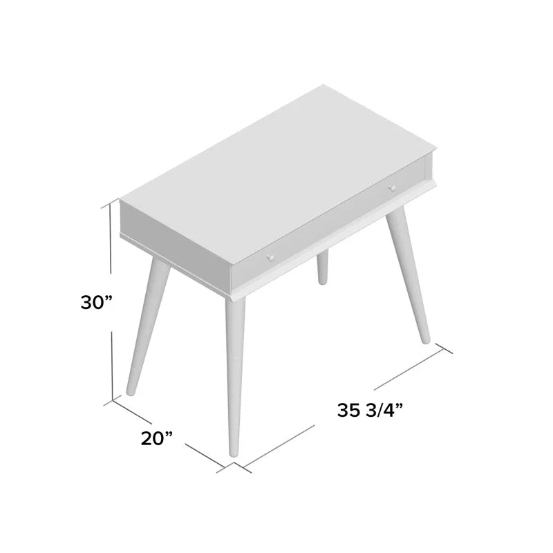 Craft D Art  Solid Sheesham Wood Beautiful Designer Study Desk With Drawer