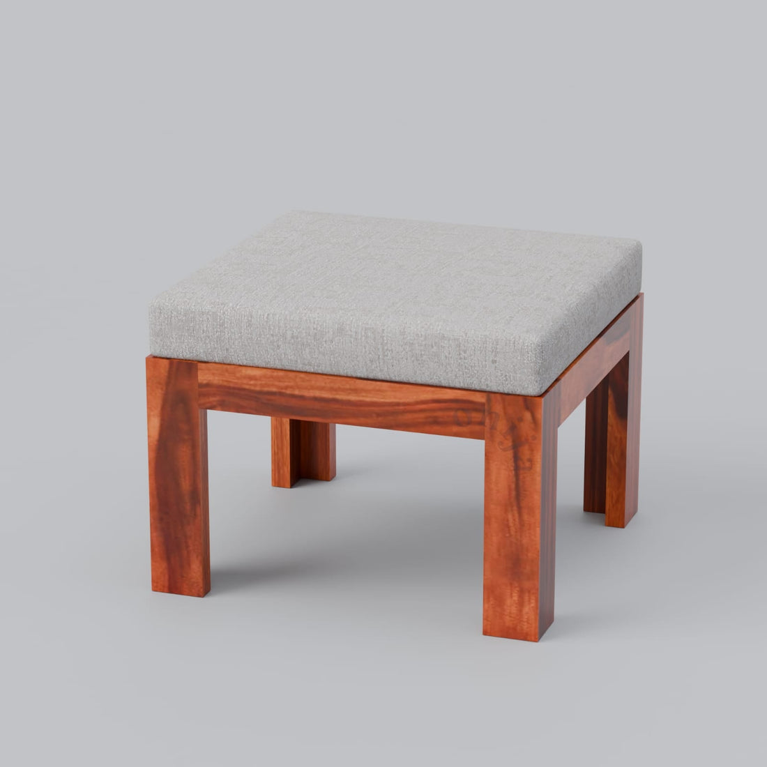 Craft D Art Solid Wood Cane Coffee Table with Hidden Seating | Natural