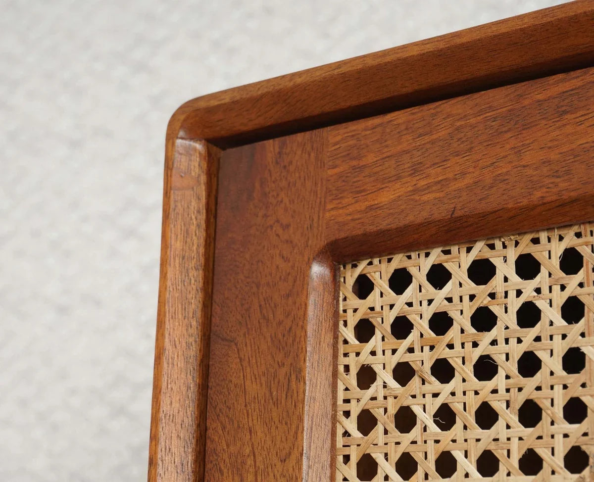 Boston Solid Wood Rattan Cane Wardrobe - Brown Finish Sku: VAP-2165 Ready Stock Add to wishlist  (20)